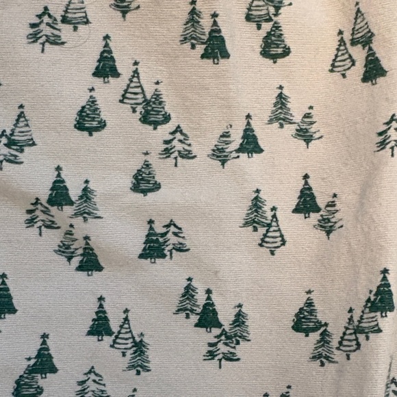 Petite Plume Kids Flannel Pajamas Holiday Print Like New - Picture 4 of 4